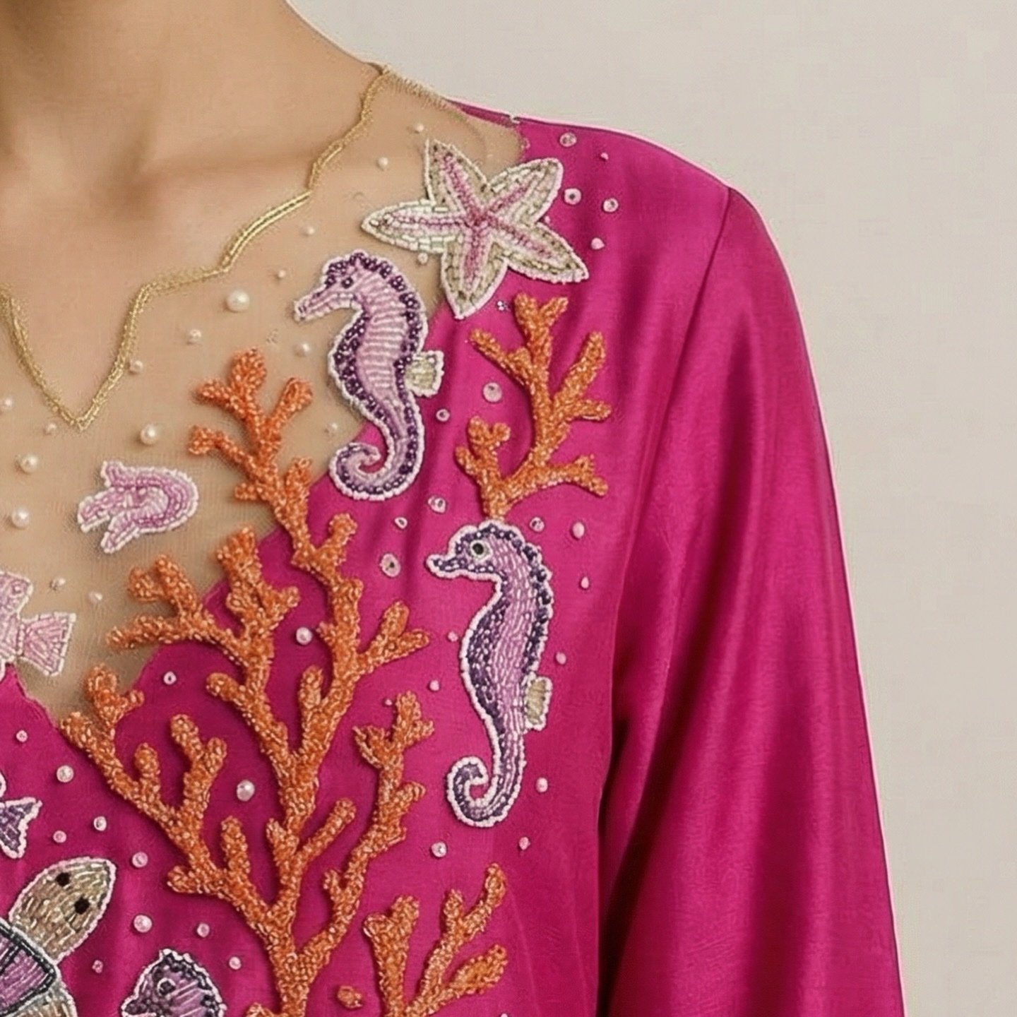 Coral Mukhawar Fucshia🪸🐚 - Image 2